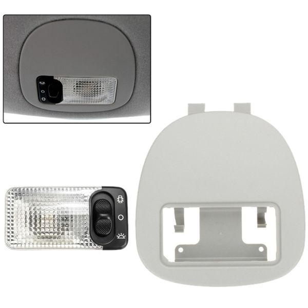 

1 set car interior roof light dome reading light panel cover for citroen c1 c2 c3 206 cc 207 6362k9 9625049077