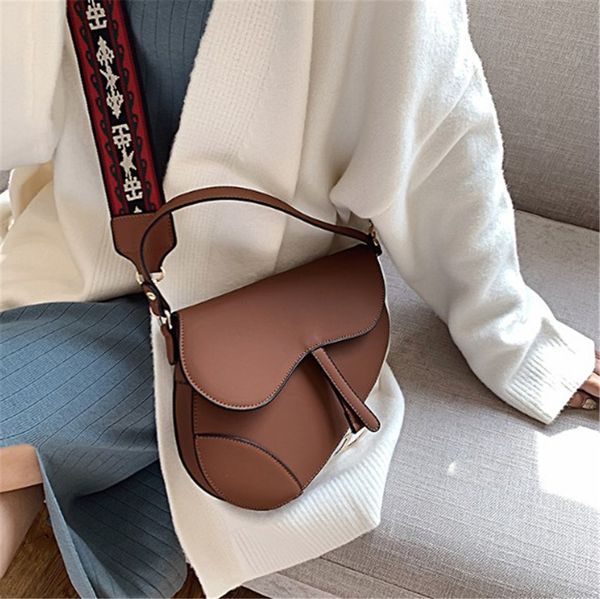

women designer luxury handbag shoulder bag saddle cross body //ph-cfy2003175