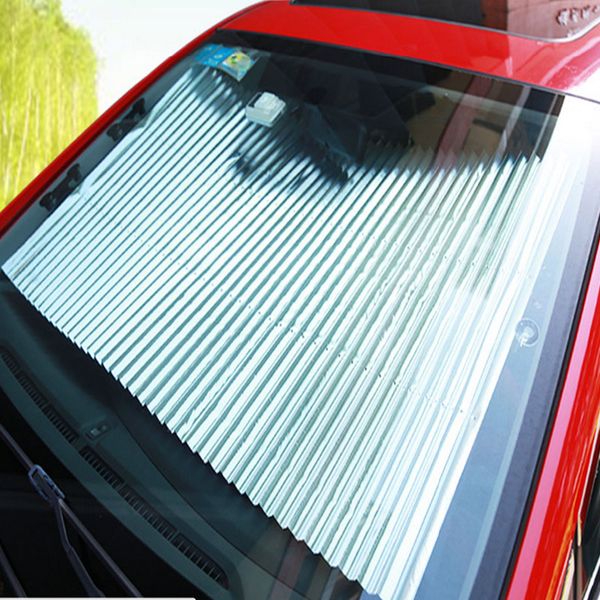

the sun visor can be automatically retractable for sun shading curtain car