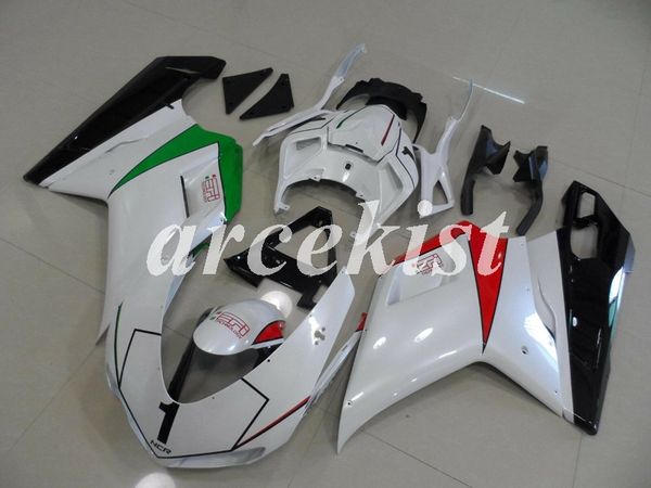 

новый abs инъекция полный обтекатели комплекты подходят для ducati 848 1098 1198 1198s 2007 2008 2009 2010 2011 2012 body набор пользователь