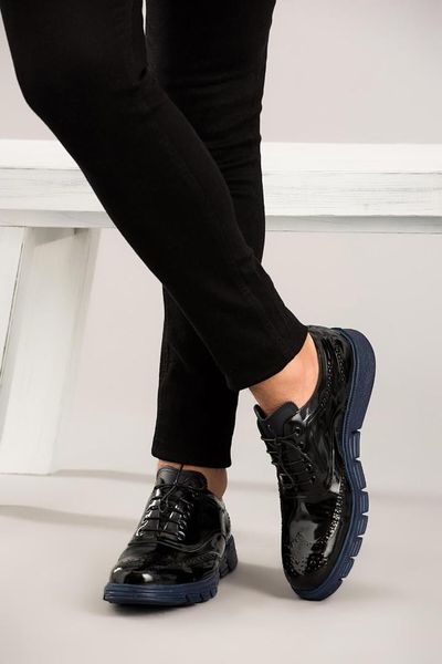 

pearl genuine leather black men 's shoes 120130000382