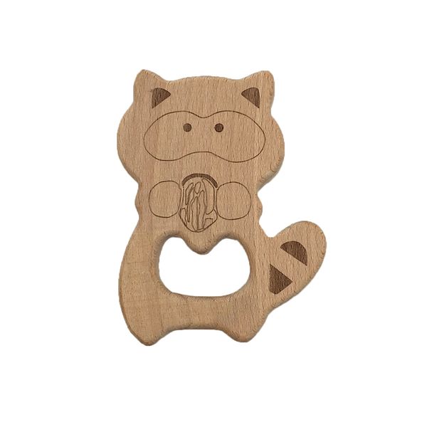 

детские бук деревянный медведь прорезыватель зубов аксессуары дети прорезывания зубов подвеска кормящих держатель младенца детские игрушки п