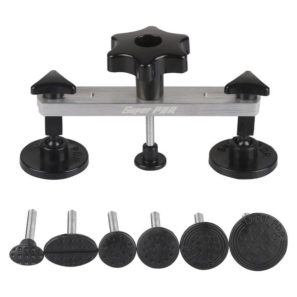 

pdr black pulling bridge car body dent damage repair tools 6 pieces puller tabs