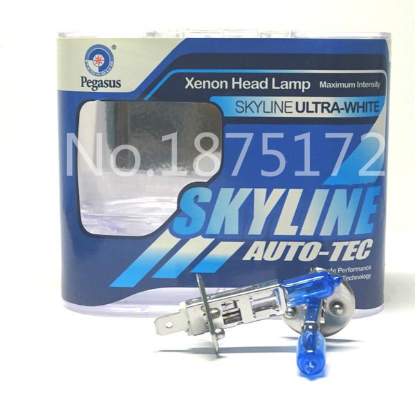 

2pcs h1 12v 55w 5000k super white car headlight bulb fog lamp bulb super white auto head light bulbs automobiles light source