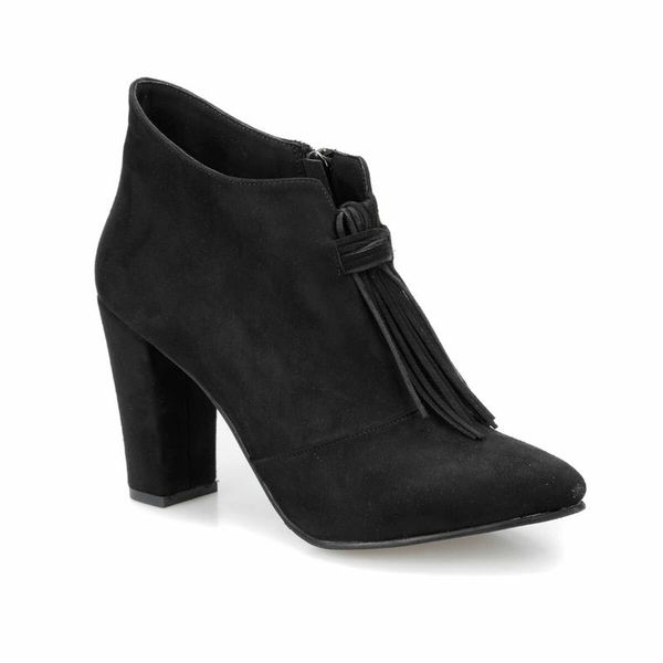 

flo fiona85z suede black women boots butigo