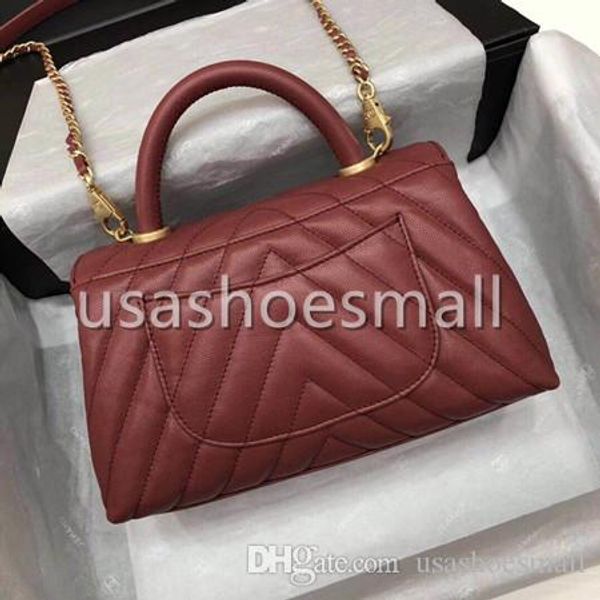 

lll) european and american classic bag, 1:1 perfect handbag, single shoulder bag real leather, women's fashion bag