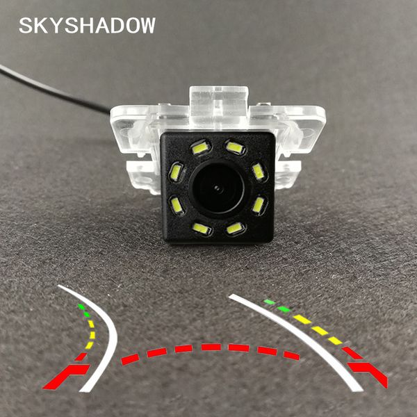 

hd wireless car ccd rear camera fisheye 4 8 12 led dynamic night vision for mitsubishi outlander 2003 2004 2005 2006 2007 - 2012