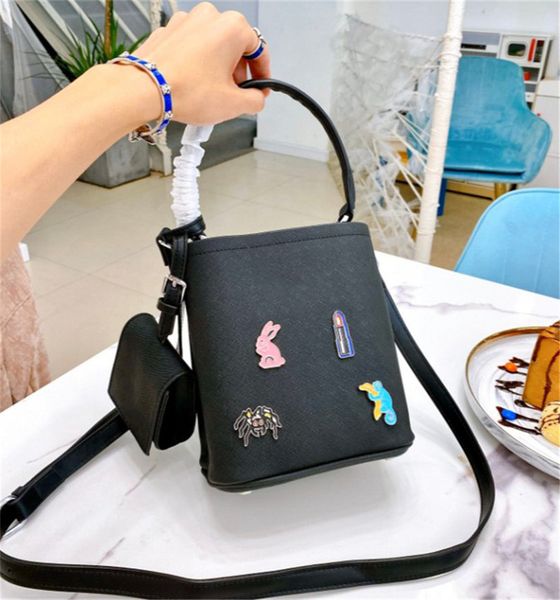 

women small bucket bag fashion buckle messenger designer shoulder bag handbag cfy20050710