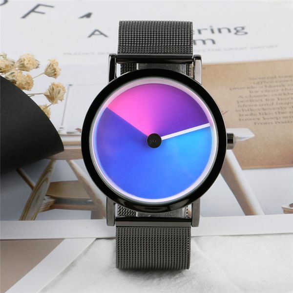

2019 fashion creative women watches paidu casual ladies watches steel mesh band quartz wristwatch montres femme horloges vrouwen, Slivery;brown
