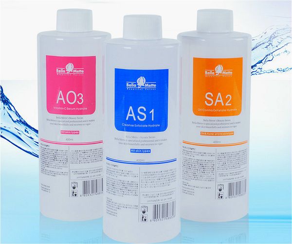 

hydro machine as1 sa2 ao3 aqua peeling solution 400ml per bottle hydra dermabrasion facial serum cleansing for normal skin
