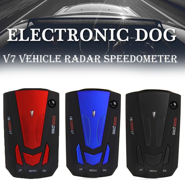 

tospra car detector vehicle detector anti s auto speed voice alert alarm warning 16 band led display