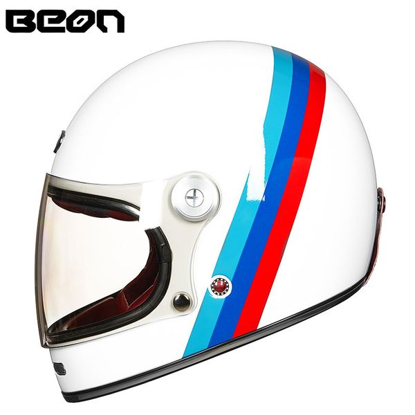 

retro motorcycle carbon fiber helmet full helmet men and women locomotive sports car light cool four seasons universal b510