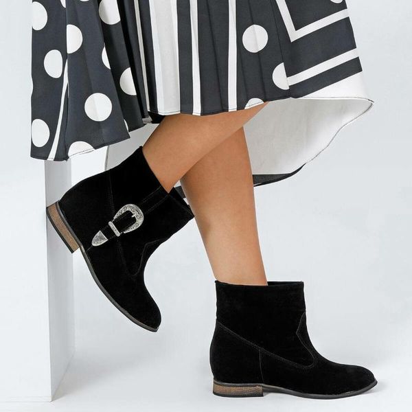 

flo heidi85z black women boots butigo