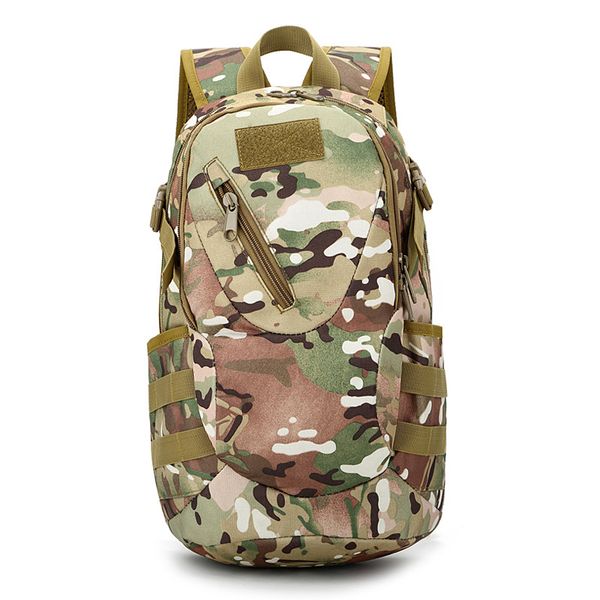 

20l waterproof outdoor traveling cycling backpack tactical molle army bag camping hiking rucksack durable school bag