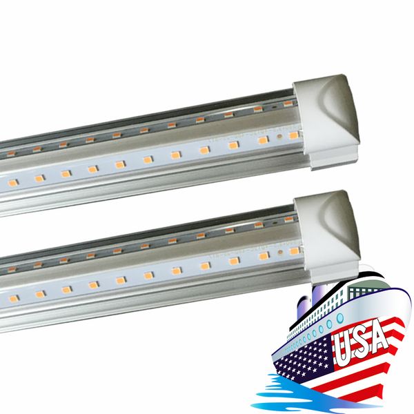 

v shaped 4 ft led tubes t8 led 4ft 5ft 6ft 8ft integrated led 4feet tube light smd 2835 100lm/w ac85-265v fcc