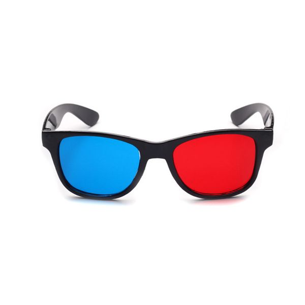 

черная рамка универсальные 3d очки красный синий анаглиф 3d очки для киноигры dvd video tv 3d movie game dvd vision