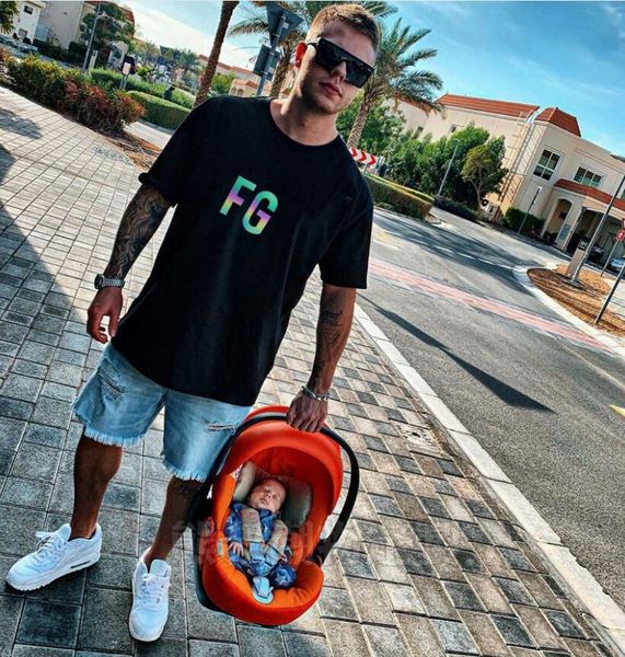 

Ѭа god 6th 3m веооѬажаий fg t-shirt мђжкие ђболки оѬ Ѭђкава high street hip hop кей, White;black