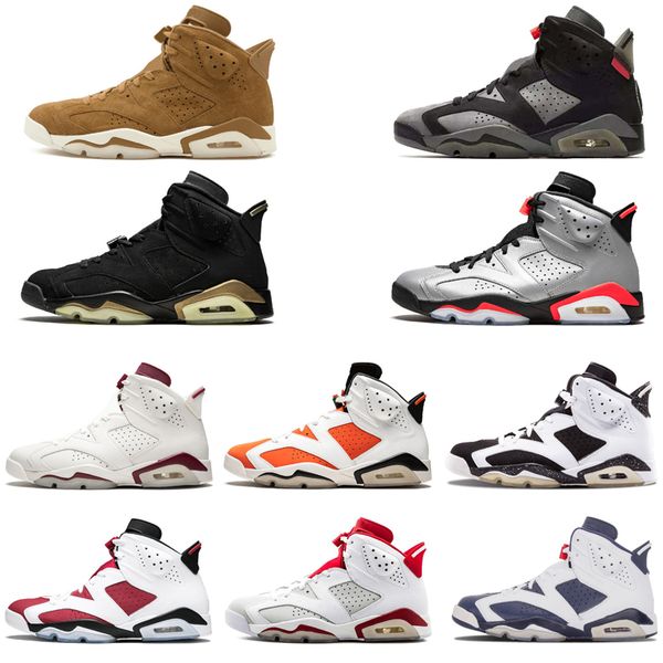 

fashion jumpman 6 6s dmp men basketball shoes psg black cat infrared tinker unc oregon olympic mens trainers sports sneakers size 7-13
