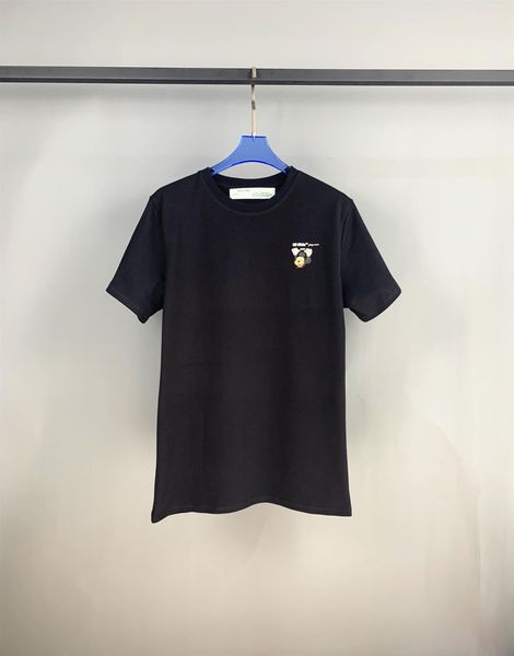 

2020 new style logo fashion t-shirt round neck cotton short sleeves men's casual designer jacket luxury t-shirt sc31, Black;brown