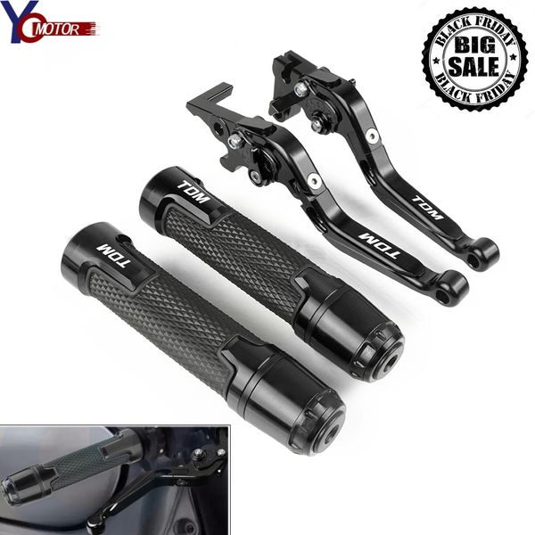 

for yamaha tdm tdm900 2004-2014 2013 2012 2011 2010 2009 2008 motorcycle brake clutch lever and handle bar tdm900 grips handbar