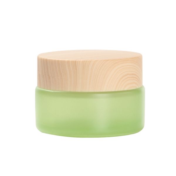 

refillable малого пђееви конейнеѬ деѬевнн кѬки cosmetic empty glass кѬем банока к