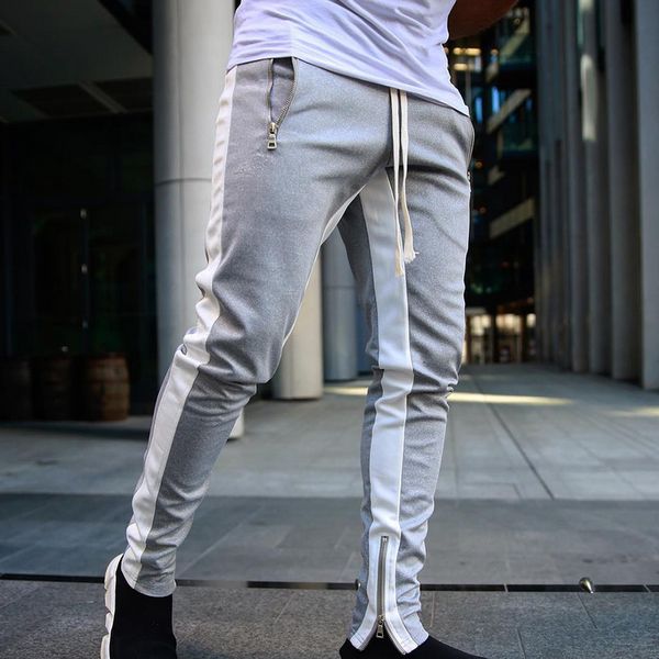 

januarysnow cotton new mens jogger autumn pencil harem pants men bodybuilding gym loose comfortable cargo trousers camo jogger, Black