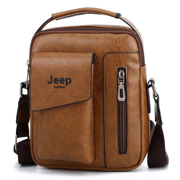 

jeepbuluo sports men's bag retro men's korean casual shoulder messenger bag foreign trade explosion models spot wholesale