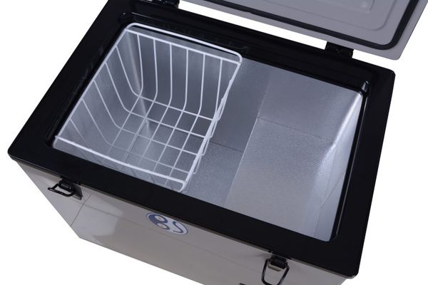 

80l 12v er compressor portable fridge solarpanel fridge solar powered camping ocean shipment to norway