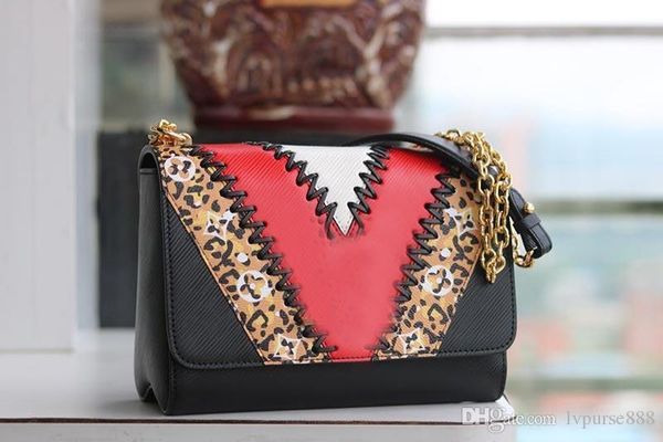 

designer luxury handbag purse chain strap twist shoulder crossbody women designer bags fashion totes l flower purses bag