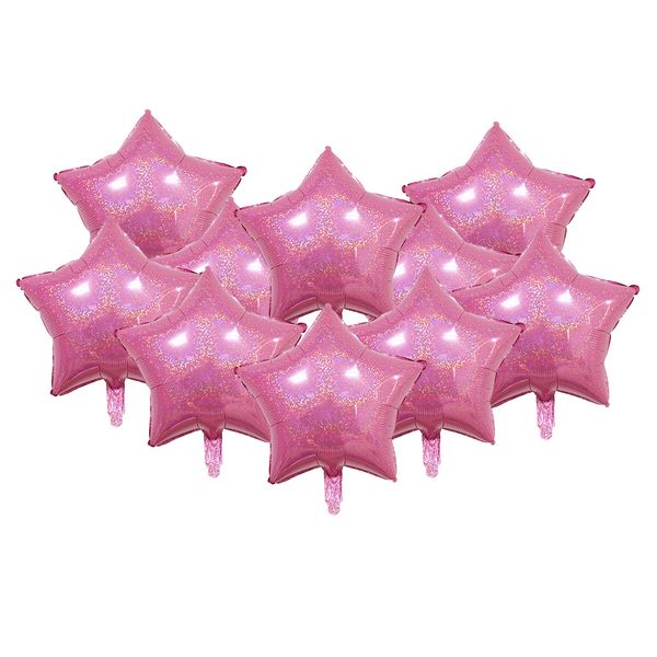 

10pcs pentagram foil balloons wedding birthday party decor 18 inch