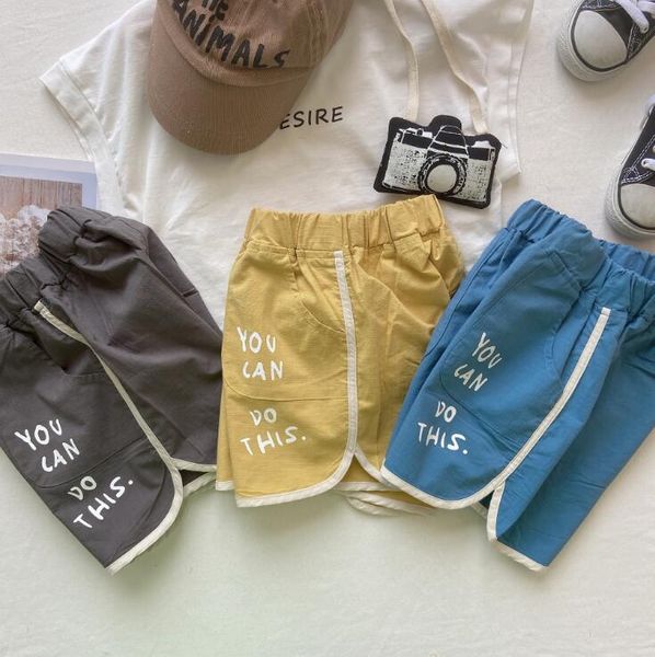 

2020 new girls boys shorts summer cotton fashion kids shorts 2-7 years hv446, Black