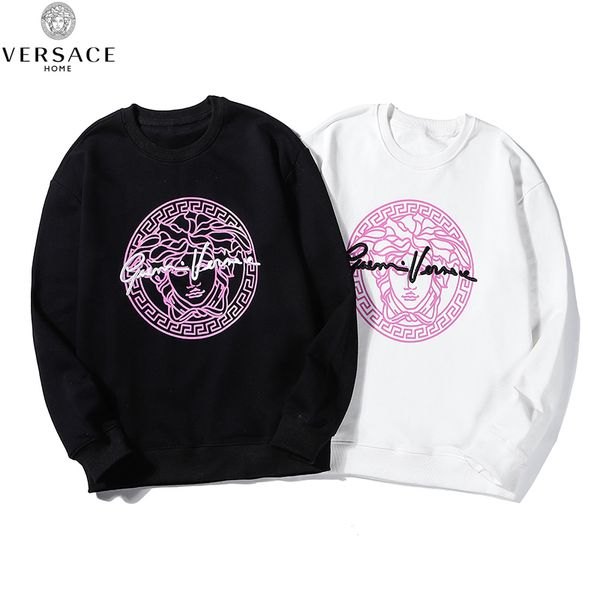 

medusa is a luxury men hoodie classic fashion wild sweater personal custom boutique sweater european new embroidered sweater, White;black