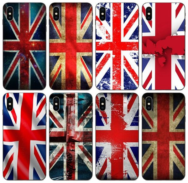

tongtrade] stunning british english flag union jack case for iphone 11 pro max x xr xs 8 7 6s 5s plus samsung a8 huawei p30 pro lg k50 case