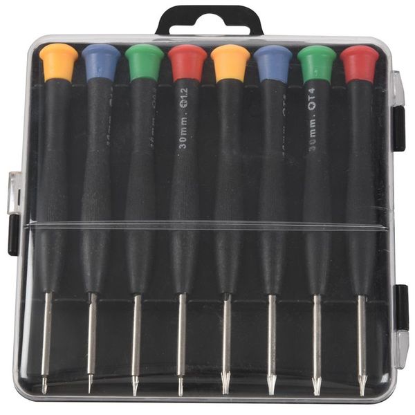 

8 in 1 precision screwdriver bit repair open tools kit for phone glasses watch