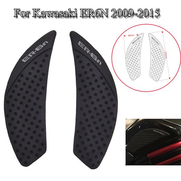 

for er6n 2009-2012 2013 2014 2015 motorcycle fuel tank pad side gas knee grip protector anti slip sticker traction pads