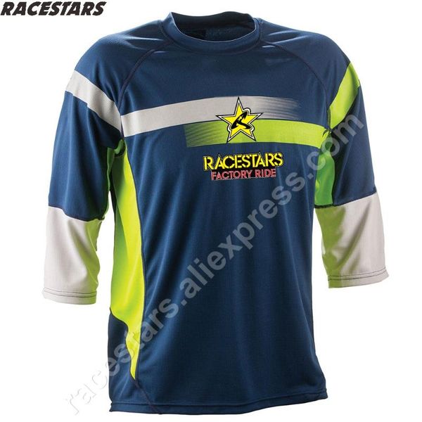 

racestars cycling jersey motocross jersey downhill camiseta rropa mtb long sleeve moto mountain bike dh shirt mx clothing, Black;red
