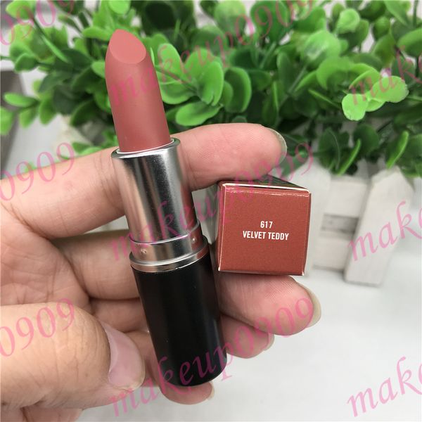 Top Quality Sin Velvet Teddy Matte Lipstick Rouge à Lèvres Mocha Waterproof Long Lasting Lip Makeup Ruby Woo With Sweet Smell Epacket Lipstick