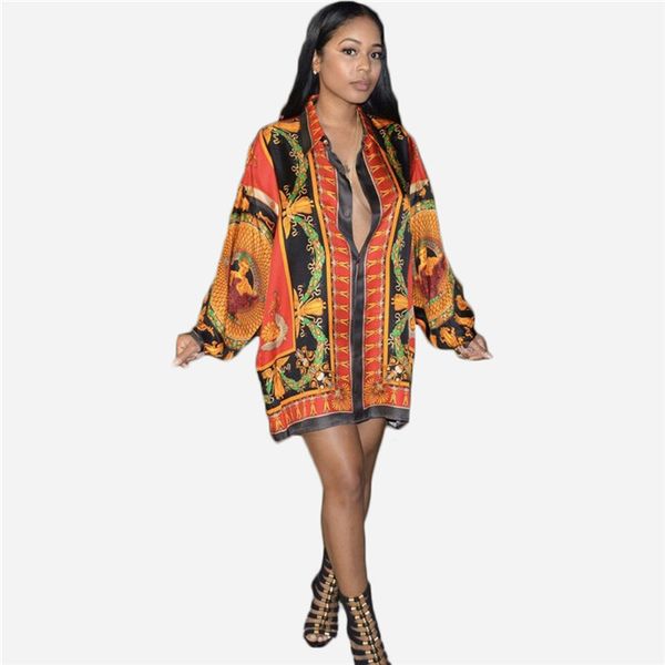 

New Summer Womens Blouses Lapel Neck Shirts Loose Red Women Dresses Female Fashion Clothing New Arrival