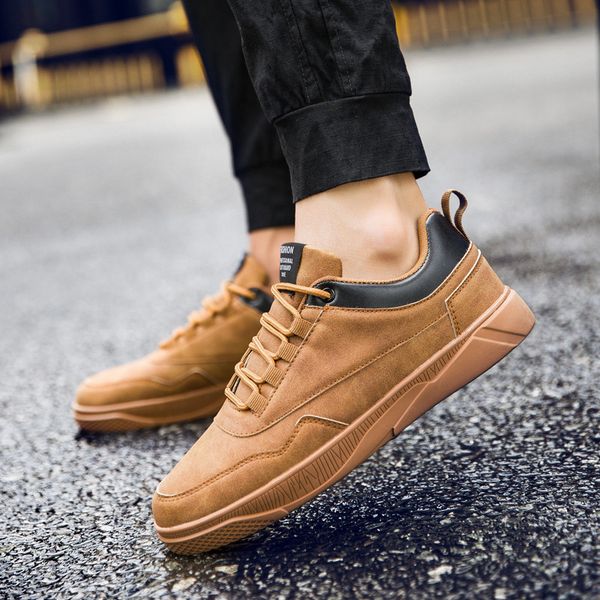 

men's waterproof sneakers classic running shoes outdoor trekking trip training anti-slippery sports coaches jogging shoes