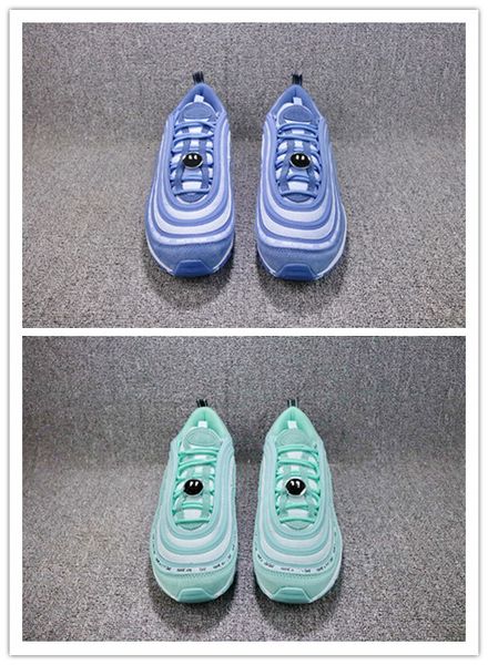 

2019 7 11 new wholesale smile blue summer green white men running shoe sports women sneakers low trainers with box accessories size