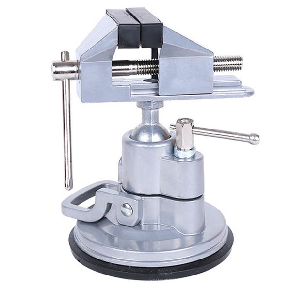 

rotation adjustable vise clamp fixed to the chuck frame rotatable adjustable table