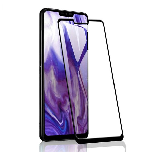 

для alcatel 3v 2019 полное покрытие закаленное стекло черный край клей протектор экрана lg aristo 4 stylo 5 k40 samsung a10e metro pcs