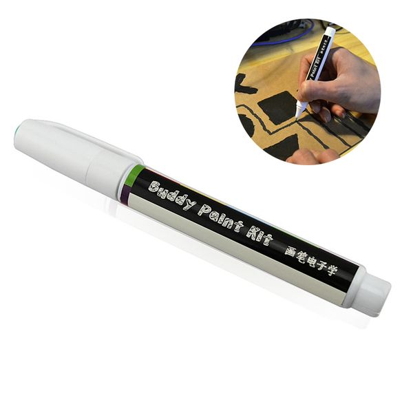 

conductive ink pen electronic circuit draw instantly magical pen circuit diy maker student kids education magic gifts, Black;red