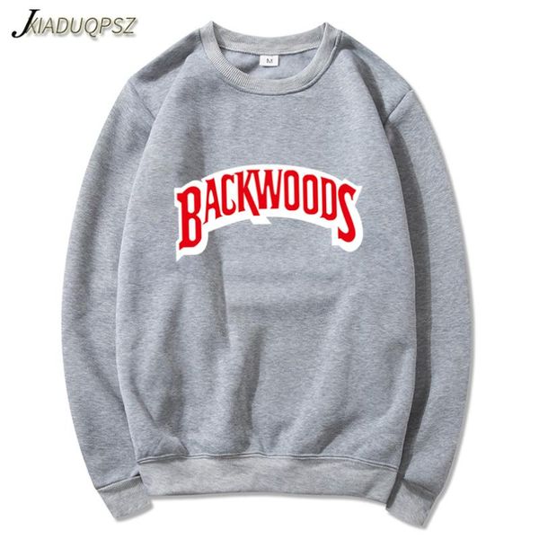 

2019 новая o-образным вырезом толстовки streetwear backwoods толстовка толстовка мужчины мода осень зима hip hop hoodie пуловеры кофты, Black