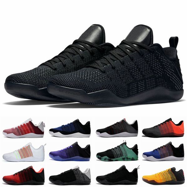 

black mamba 11 elite low ftb men basketball shoes bruce lee bhm red horse 11s 4kb sports designer sneakers with box size 7-12