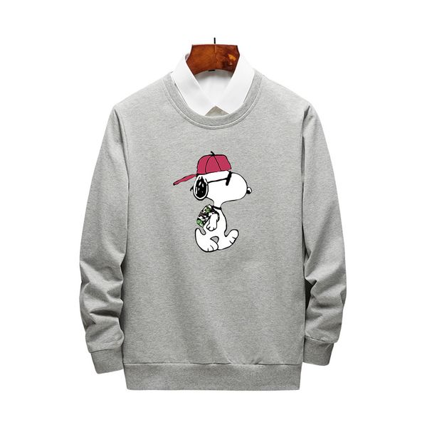 

designer sweatshirt for men fashion animal pattern trackshirt casual dog pattern pullover luxury wholesale autumn clothes new arrival, Black