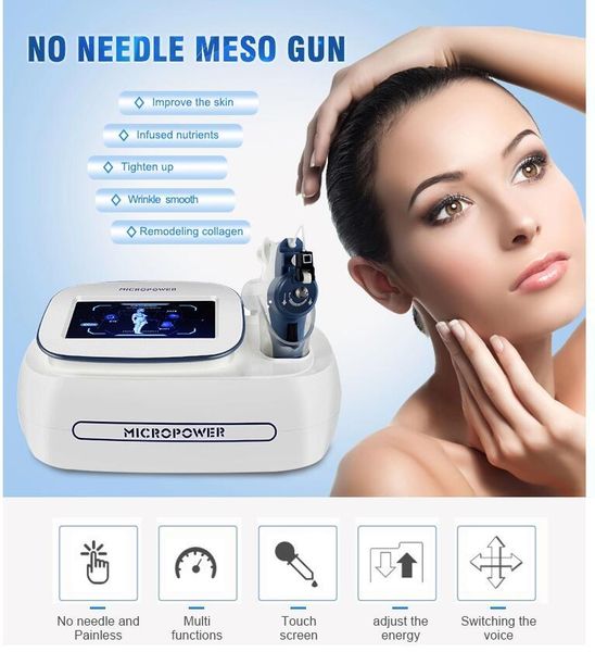 

needle injecting mesotherapy gun beauty machine intelligent touch-screen lcd no needle meso gun skin rejuvenation for eye face