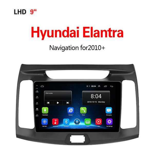 

lionet gps навигация для автомобиля elantra 2010+ 9inch lh2003y