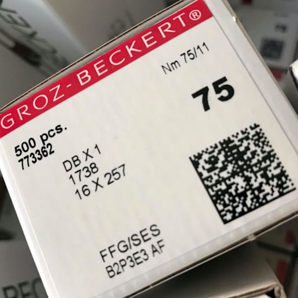 

оригинальная игла groz-becket db*1 для швейной машины, Black
