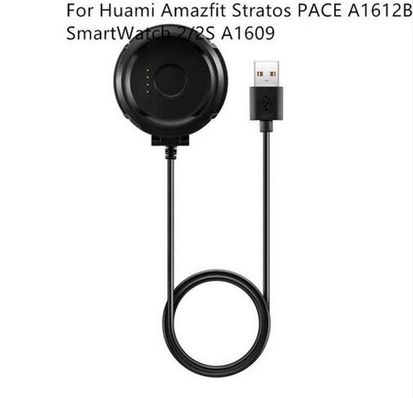 Carregador Berço Seguro Estável Doca de Carregamento para Huami Amazfit Stratos Pace A1612B A1609 SmartWatch 2 / 2S USB Cabo de carregamento